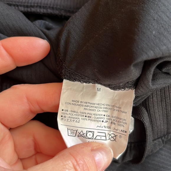 Old navy medium black exercise joggers - Picture 3 of 5